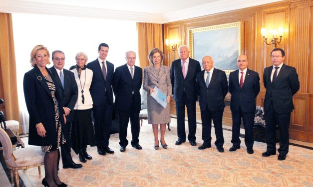 La Casa Real recibe a una representación de la Junta Directiva de Asepeyo
