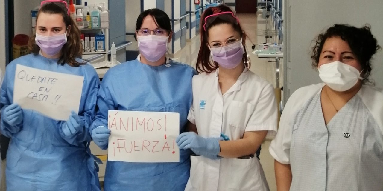 Gracias a nuestros sanitarios